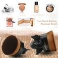 thumbnail image 4 of BEASOFEE Black Angel Liquid Makeup Foundation Brush，Flat Top Kabuki Makeup Brush ，Face Makeup,Professional Body and Leg Makeup, 4 of 7