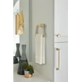 thumbnail image 2 of Amerock Blackrock Golden Champagne Closed Towel Ring, 2 of 8