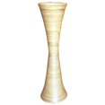 thumbnail image 3 of Decorative Modern Bamboo Display Floor Vase Hourglass Shape, 27 Inch, 3 of 7