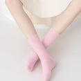 thumbnail image 5 of Women's Super Soft Casual Socks Combed Crew Socks Ankle Socks 3 Pairs, 5 of 7