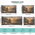thumbnail image 2 of Plush Pillow Cases Standard Size Ultra Soft Warm Pillowcases with Zipper Lake House Campfire Boat 20"x26", 2 of 9