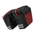 thumbnail image 1 of Bicycle Bike Pannier Rear Rack Seat Tail three wheel Storage Saddle Bag Pouch Red, 1 of 9