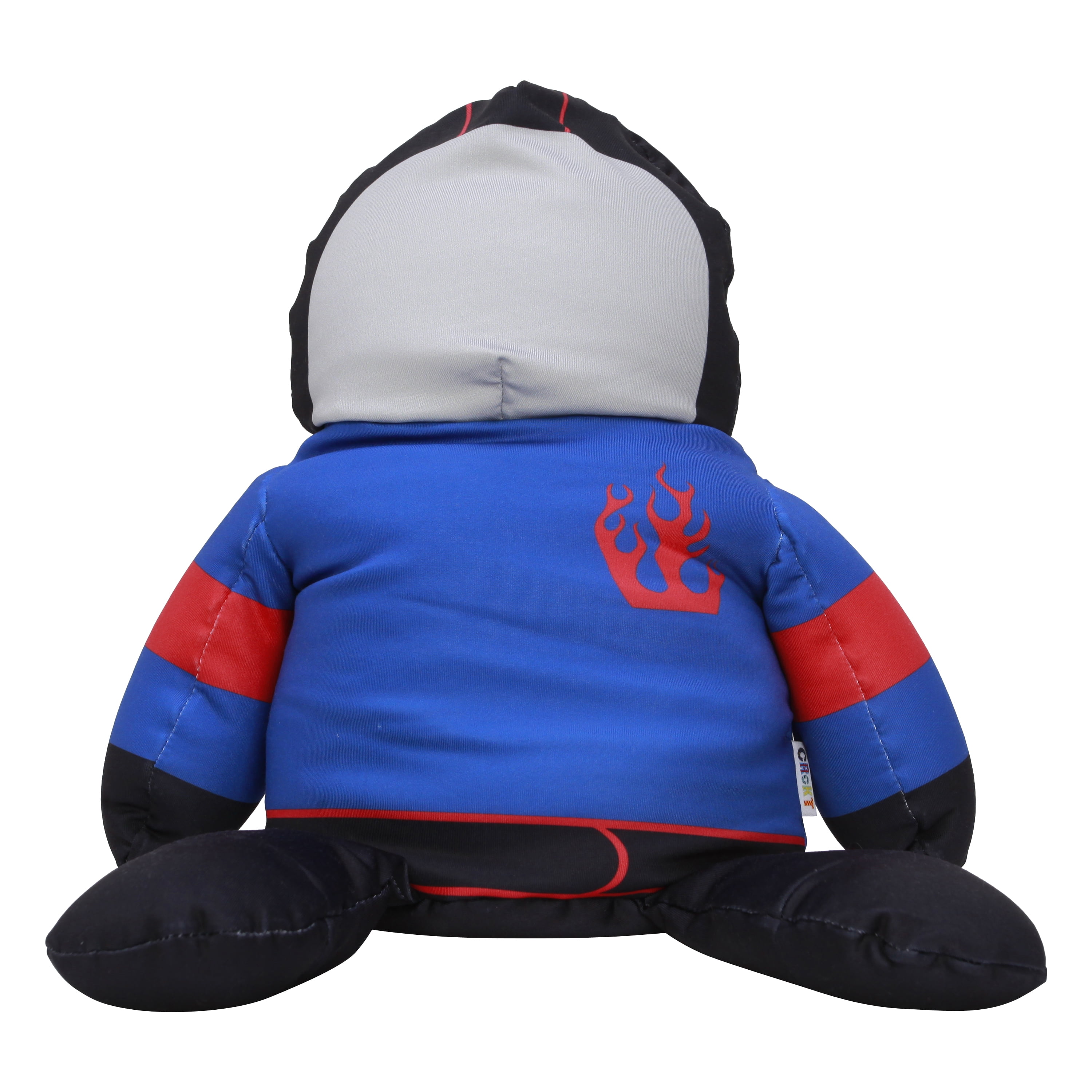 CRCKT 4-Piece Softside Kids Luggage Set, Includes 18" Carry-on Luggage, 12" Backpack, Plush Critter That Turns Into a Neck Roll Pillow, and a Matching Luggage Tag, Trucks, (Walmart. Com Exclusive)