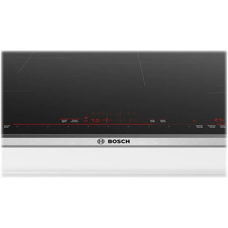 Bosch - 800 Series 30" Built-In Electric Induction Cooktop with 4 elements and HomeConnect - Black