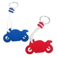 thumbnail image 1 of 2x Floating Motorcycle Keychain Float Buoyant Keyring Water Sports Kayak Marine Canoe Accessories, 1 of 9