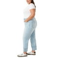 thumbnail image 3 of Women's Plus Vinatge Straight Cuffed Jean - Free Spirit, 3 of 5