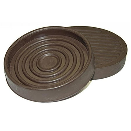 

Richelieu America 235931 3 in. TruGuard Round Rubber Cup Brown - Pack of 2