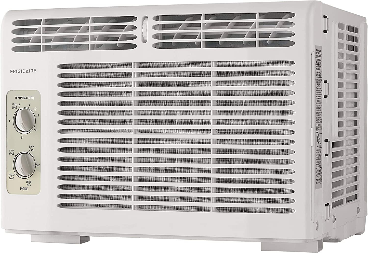Frigidaire 5,000 BTU 115V WindowMounted Air Conditioner with Mechanical Controls
