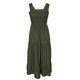 thumbnail image 1 of Vestido midi sin mangas informal de verano para mujer Vestido de chaleco plisado de color liso Adepaton BST3007305-3, 1 of 7