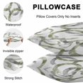 thumbnail image 4 of Sage Green Grey Outdoor Pillow Covers 18x18 Inch Throw Pillow Covers Set of 2 Waterproof Decorative Pillow Cases Geometric Circle Modern Abstract Simple Art Cushion Covers for Patio Furniture Garden, 4 of 8