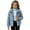 Light Blue, variant on Cethrio Girls Fleece Jacket, Button Front Warm Long Sleeve Collared Winter Outerwear Size 10-12 Beige