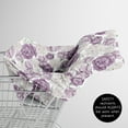 thumbnail image 4 of Sweet Jojo Designs Peony Floral Garden Lavender Purple and Ivory Girl Multi Use Baby Car Seat and Nursing Cover, 4 of 6