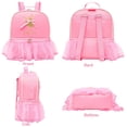 thumbnail image 4 of Mochila Dorlubel Cute Ballet Dance Tutú para niña, color rosa, 4 of 7