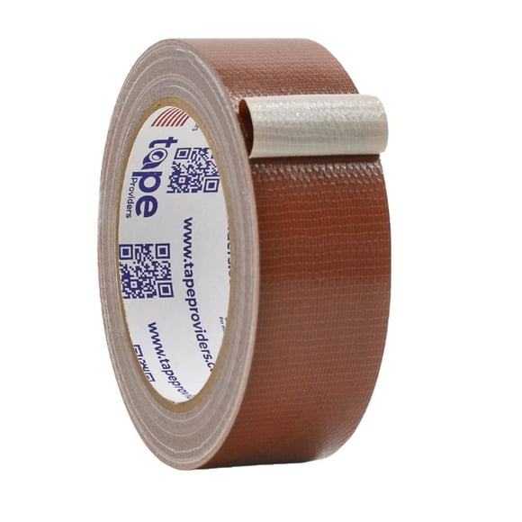 WOD DTC10 Advanced Strength Industrial Grade Brown Duct Tape, 1.5 inch x 60 ft. Waterproof, UV Resistant For Crafts & Home Improvement
