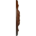thumbnail image 4 of 30"OD x 3 7/8"ID x 3 1/4"P Flagstone Ceiling Medallion (Fits Canopies up to 3 7/8"), Hand-Painted Burnished Mahogany Crackle, 4 of 6