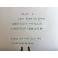thumbnail image 2 of Typewriter Ribbon for Royal Scrittore and ME25 Extra Typewriters GREEN Ribbon, 2 of 2
