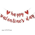 thumbnail image 1 of EGNMCR AValentine's Day Decoration Flag Flash Flower Decoration Party flags pulling, 1 of 2