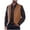 Coffee, variant on Men Western Cowboy Vest,Vintage Western Suit Vests,Slim Fit Wedding Faux Leather Casual Vests V-neck Jacket Lightweight Waistcoat Size 3XL Coffee