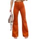 thumbnail image 4 of Pantalones Acampanados De Talle Alto Para Mujer, Pantalones Acampanados Con Parte Inferior De Campana De Color Puro Para Otoño E Invierno Elegantes Para El Trabajo Para La Oficina ANGGREK No, 4 of 7