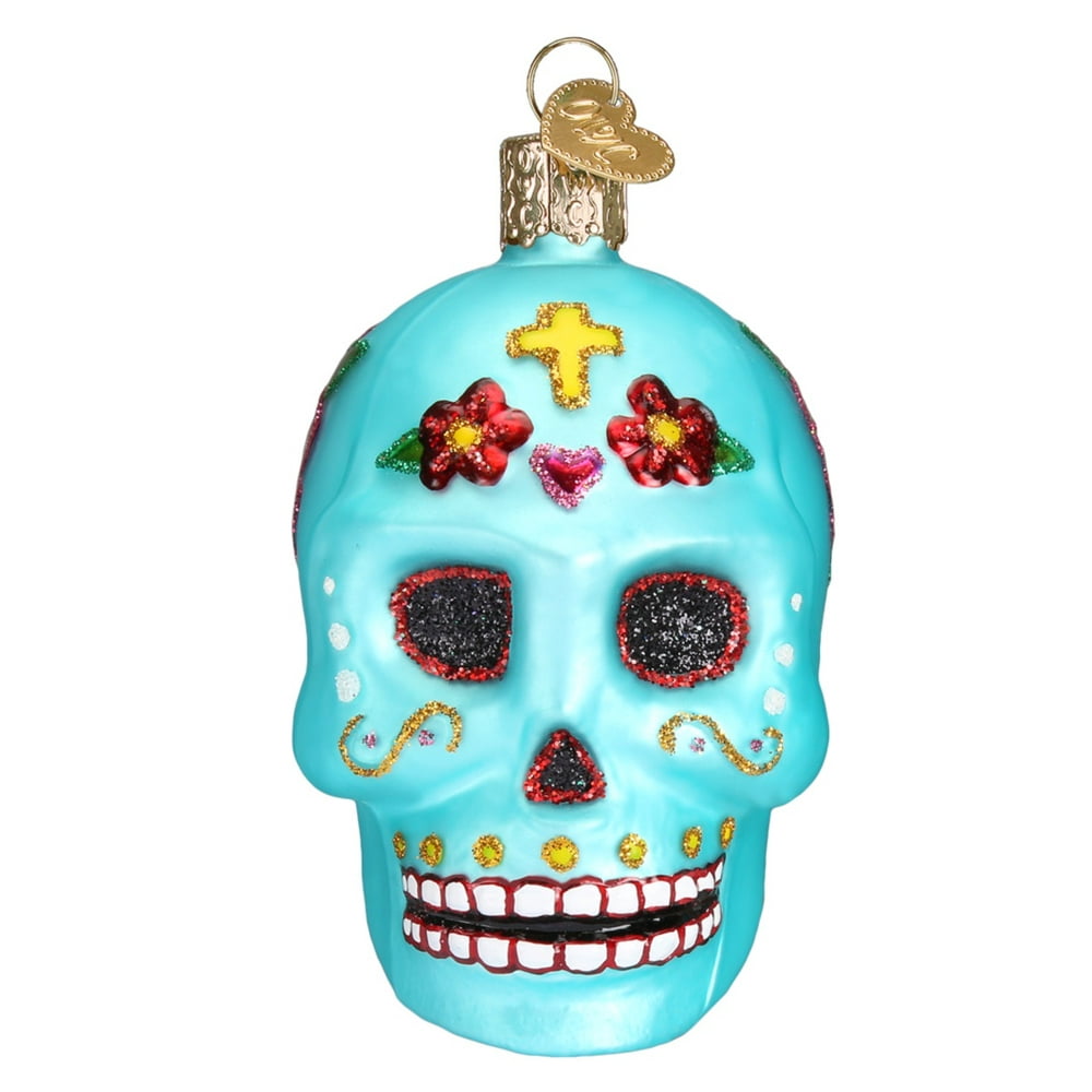 Sugar skull christmas ornaments