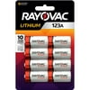 Rayovac 123A Batteries (8 Pack), 123A Lithium Batteries