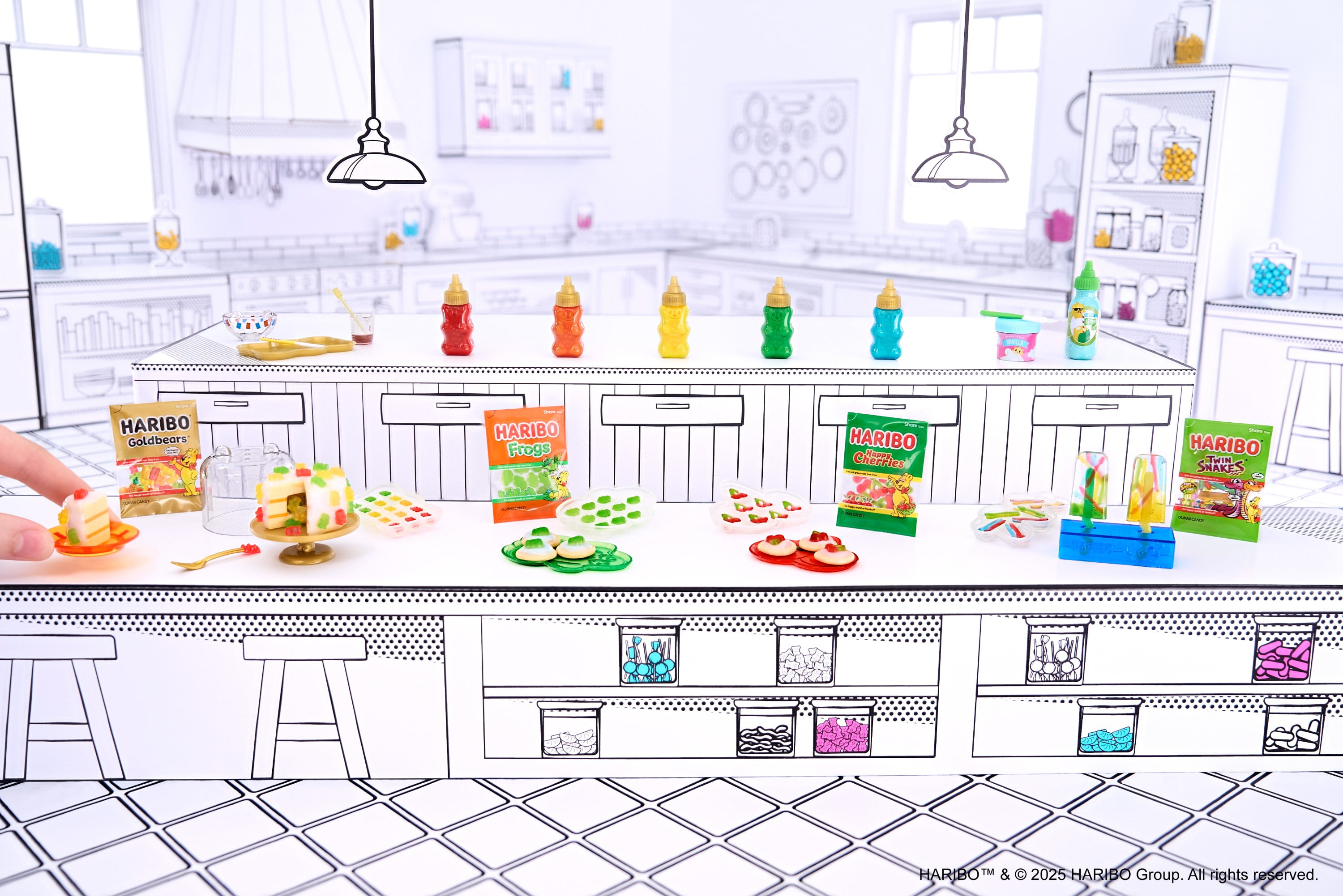 MGA's Miniverse Make It Mini HARIBO Multipack, DIY, Resin Play, Hobby, Gifts, Replica Food, Not Edible, Collectors, 8+
