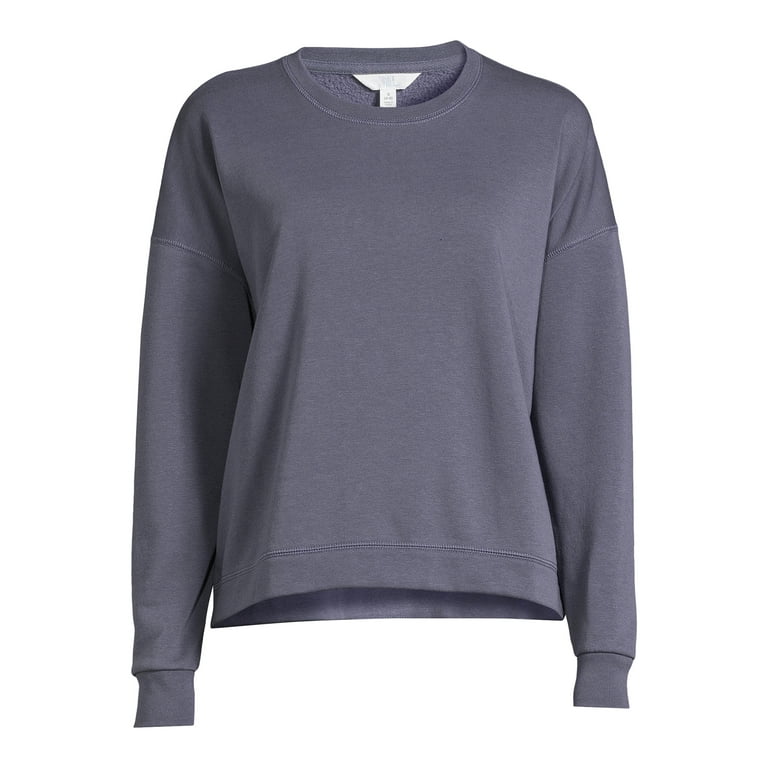 Time and tru fleece sweatshirt new arrivals