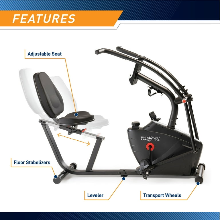 Marcy recumbent hotsell exercise bike walmart