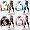 thumbnail image 2 of 2024 3D Nuevo conjunto deportivo para mujer Suéter con capucha Pantalones de yoga Conjunto deportivo de yoga de Disney Ropa deportiva de moda Manga larga esencial, 2 of 5