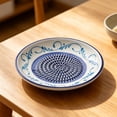 thumbnail image 6 of Sktrjpolfis Ceramic Ginger Grater, Handmade Decorative Garlic Grinder Plate for Kitchen, Multi-Purpose Ceramic Grater for Ginger Garlic Wasabi, 4.72 Inch, 6 of 6