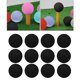 thumbnail image 3 of Pelota de práctica elástica de rayas huecas amarillas para golf -4 Equipment para conducción en interiores Negro, 3 of 9