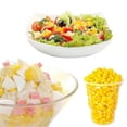 thumbnail image 4 of Cob Corn Stripper, Sweetcorn Kernel Remover Tool, Yellow, 7 X 5 Cm, 4 of 4