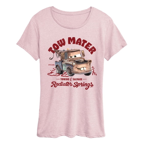 Cars - Tow Mater Towing - Women's Short Sleeve Graphic T-Shirt