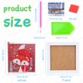 thumbnail image 6 of Gifts for 7 8 9 10 11 Year Old Girls: Art and Craft Kits for Kids 8-12 Birthday Gifts Toys for Girls Age 6-12 Fox Painting Kits for Children Dotz Paint by Number Supplies Present for Kids, 6 of 9