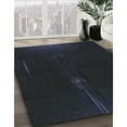 thumbnail image 3 of Ahgly Company Machine Washable Indoor Rectangle Transitional Night Black Area Rugs, 3' x 5', 3 of 7