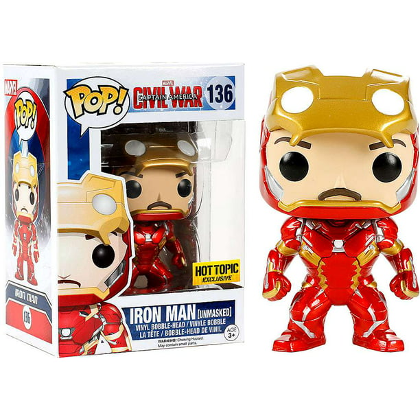Compatibel met Mantsjoerije maat Funko POP! Marvel Iron Man Vinyl Bobble Head [Civil War, Unmasked] -  Walmart.com
