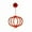 B, variant on MERILER 2024 Chinese New Year LED Window Hanging Lights - Red Dragon Lantern and Firecrackers Design, Battery Operated with Suction Cups for Indoor Decoration