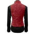 thumbnail image 4 of Men's New Stand-Up Collar Double-Breasted Suit Vest - Wine Red L, 4 of 6