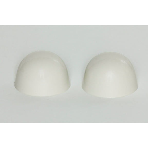 Plastic Toilet Bolt Caps to Match Kohler Almond, Replacement for 1013092-47, Set of 2