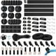 thumbnail image 1 of Kit de gestión de cables de 173 piezas, organizador de cables, bridas, clips adhesivos, 1 of 5