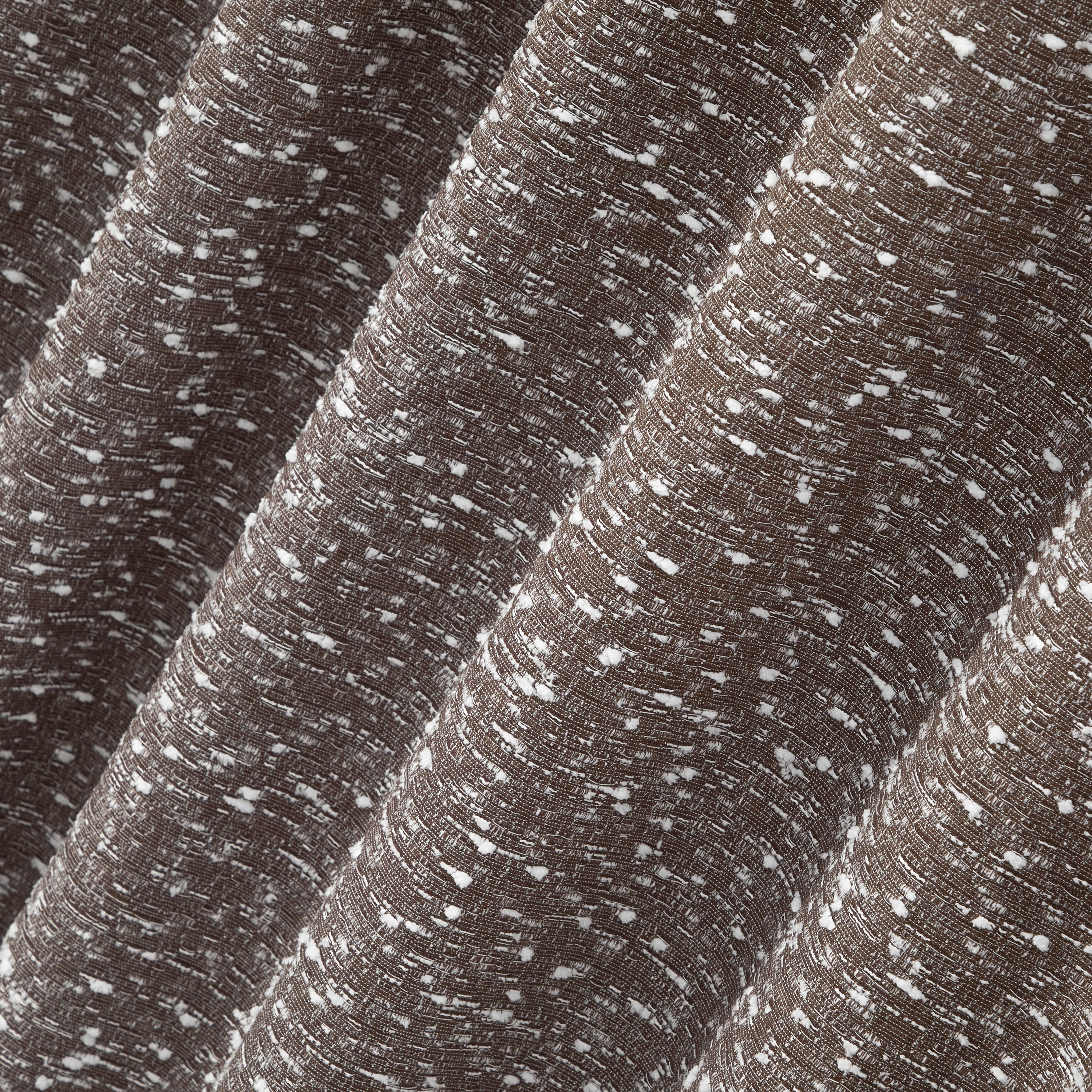 Better Homes & Gardens Boucle Blackout Curtain Panel, 1-Piece, Brown, 50" W x 95" L