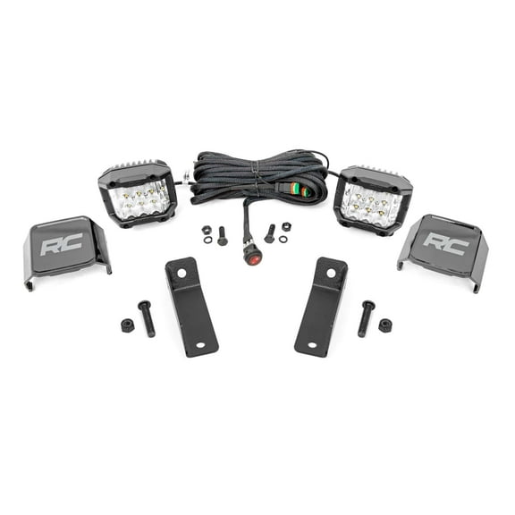 Rough Country 3" Rear LED Kit for Can-Am Maverick Trail/Sport | OSRAM - 97083