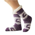 thumbnail image 2 of Fewfanhot Women's Cute Christmas Socks & Winter Thick Socks - Cozy Knit Holiday Designs with Non-Skid Soles for Home Celebrations and Gift Exchanges, 2 of 9