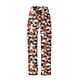 thumbnail image 4 of Kawaii Pajamas for Women Girls Cartoon Cat All Over Print Flannel Christmas Halloween Anime Soft Sleep Pajamas Pants, 4 of 5