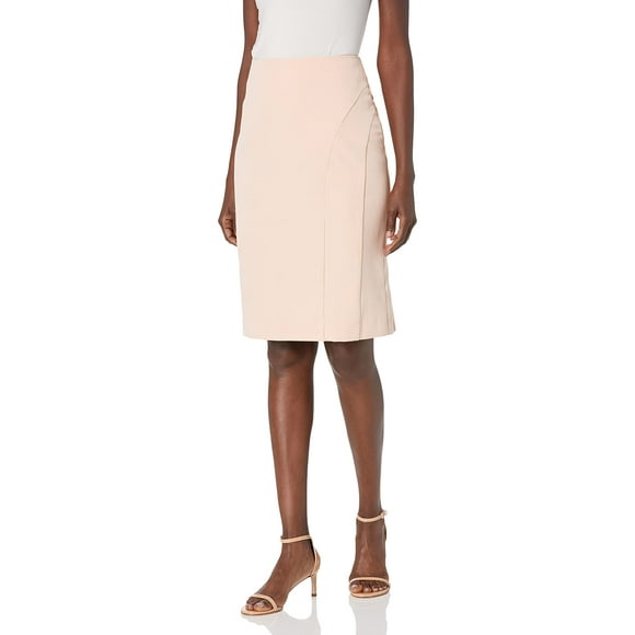 Nanette Nanette Lepore Jupe Crayon pour Femmes avec Panneaux Courbés, à Peine de Rose, 6