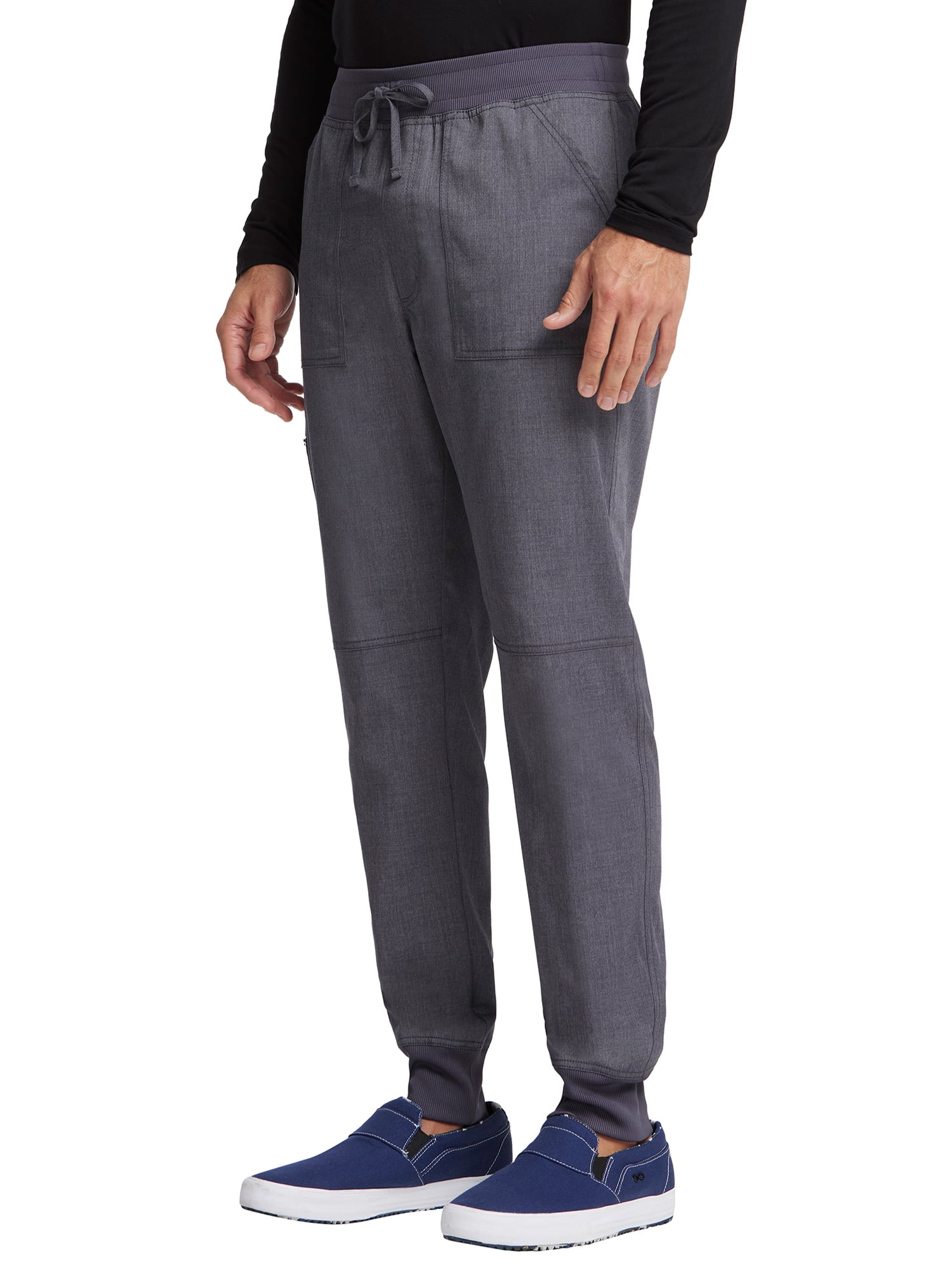 Scrubstar Men's Ultimate Stretch Antimicrobial Fabric Technology Drawstring Jogger Scrub Pant WD066A