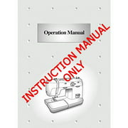 Brother XL-5500 Sewing Machine Owners Instruction Manual