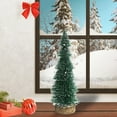 thumbnail image 3 of Cheapark Mini Snow-Stained Christmas Tree - Simulated Cedar Tower Design for Tabletop & Window, Festive Decor for Xmas Home Ambiance, 3 of 6