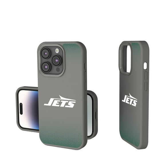 New York Jets Linen Logo iPhone Soft Touch Case