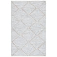 thumbnail image 2 of SAFAVIEH Vintage Leather Zachariah Geometric Area Rug, Light Grey/Natural, 3' x 5', 2 of 9